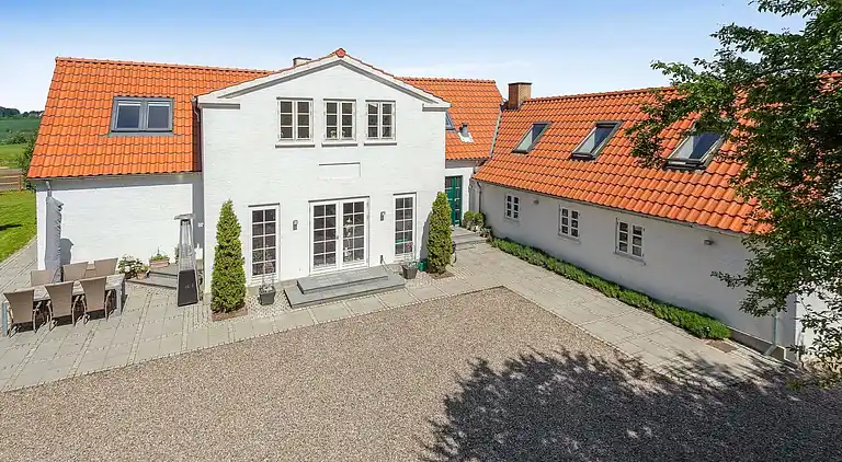 Ländliche Idylle und schöne Landschaft