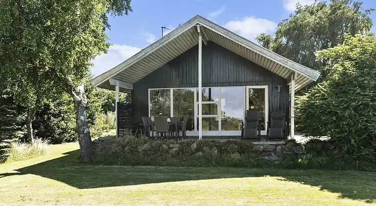 Helles und gemütliches Ferienhaus mit Meerblick