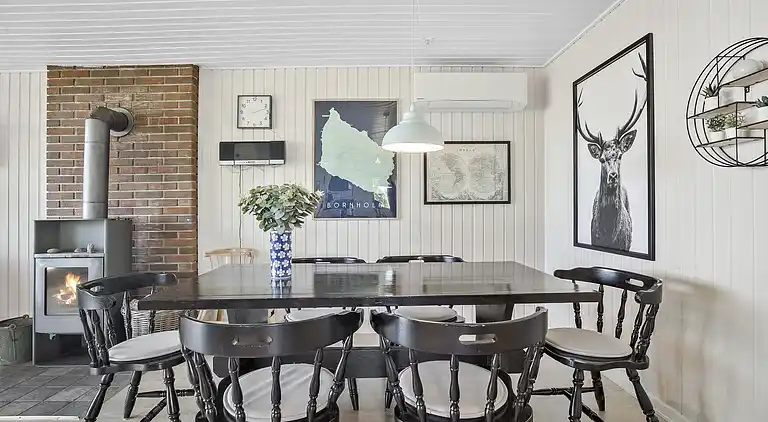 Helles und gemütliches Ferienhaus mit Meerblick