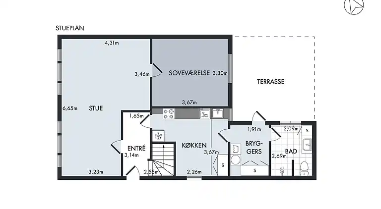 Gemütliches Haus in der Nähe von Lalandia