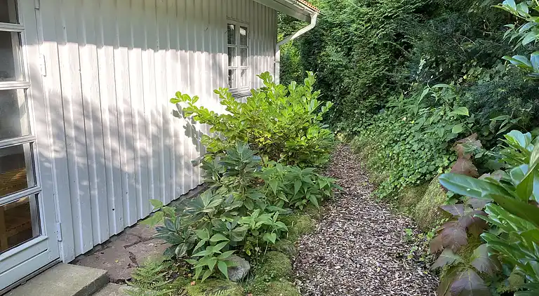 Idyllisch gelegenes Holzhaus an Wald und See