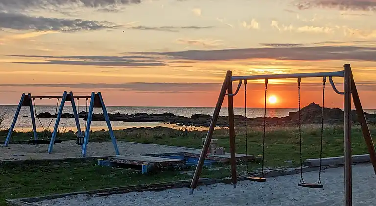 Schönes 2-Stock Haus am Meer auf Bornholm.