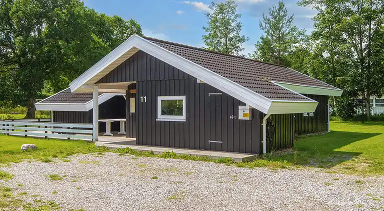 Sommerhus ved Fjellerup Strand