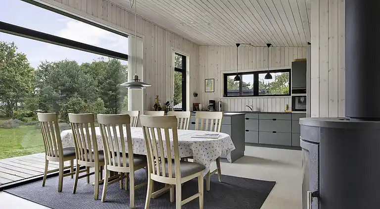 Ferienhaus mit Aussicht und 400 Meter zum Hafen von Rørvig