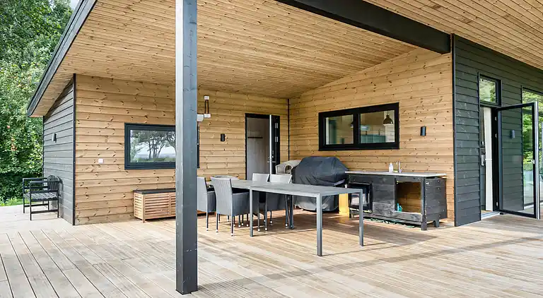 Ferienhaus mit Aussicht und 400 Meter zum Hafen von Rørvig