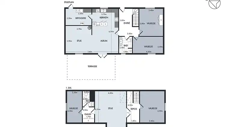 Feriehus som byder på både Ø-idyl og havudsigt