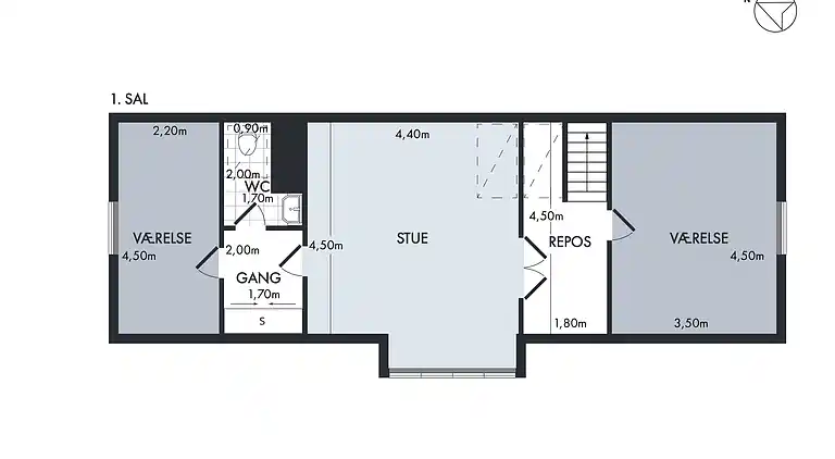 Feriehus som byder på både Ø-idyl og havudsigt