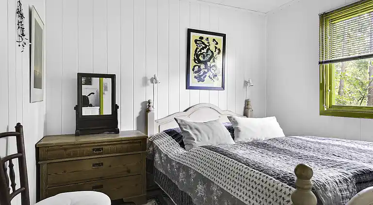 Sommerhus ved Veddinge i hyggelig 70’er stil