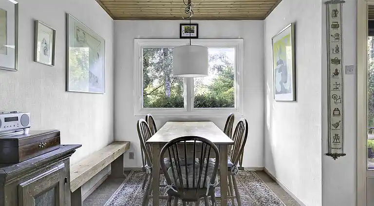 Sommerhus ved Veddinge i hyggelig 70’er stil