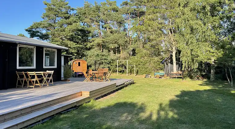 Dejligt sommerhus med udesauna på Sjællands Odde