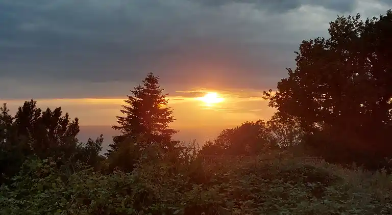 Helles und gemütliches Ferienhaus mit Meerblick
