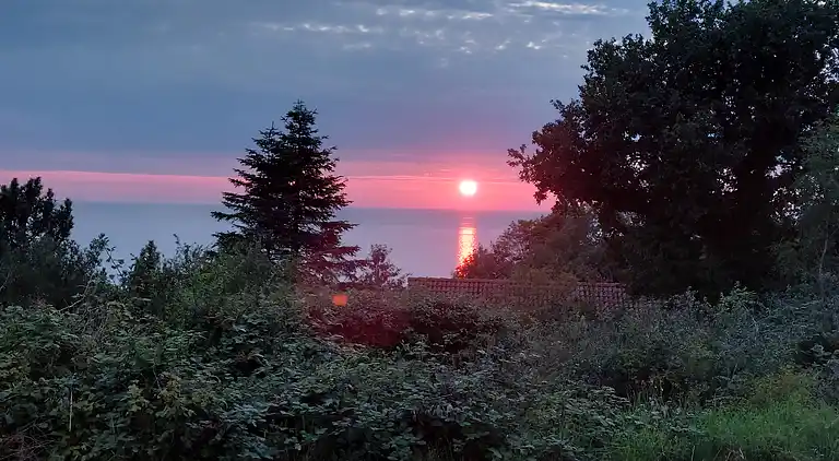 Helles und gemütliches Ferienhaus mit Meerblick
