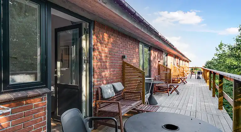 Schöne Ferienwohnung 1 in Årsdale auf Bornholm