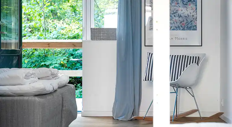 Schöne Ferienwohnung 1 in Årsdale auf Bornholm