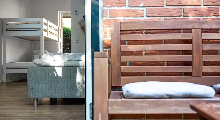 Schöne Ferienwohnung 1 in Årsdale auf Bornholm