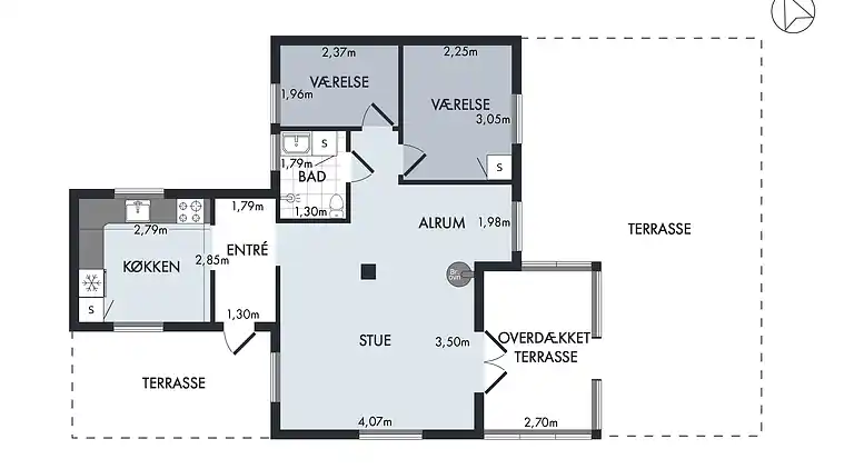 Hyggeligt sommerhus på Tuse Næs i Holbæk