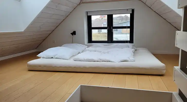 Ferienhaus mit Panoramablick zum Strand