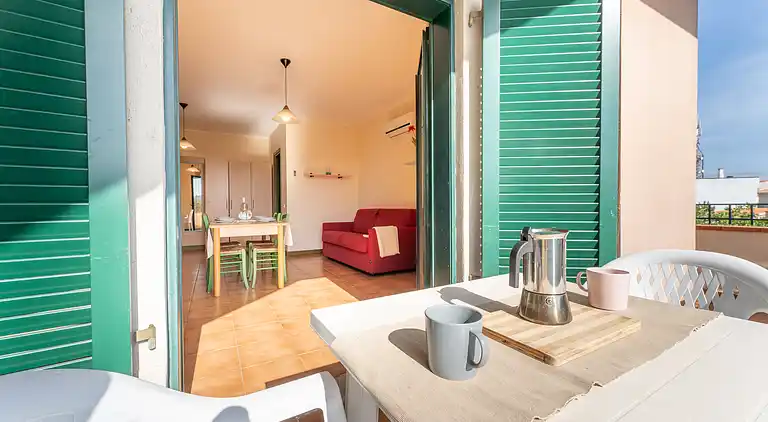 Das malerische Apartment Residence I Mirti Bianchi mit 2