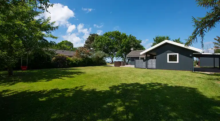 Ferienhaus mit Panoramablick auf Lammefjorden