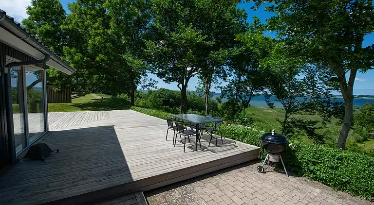 Ferienhaus mit Panoramablick auf Lammefjorden