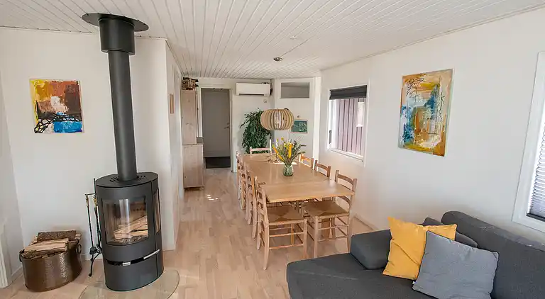 Ferienhaus mit Panoramablick auf Lammefjorden