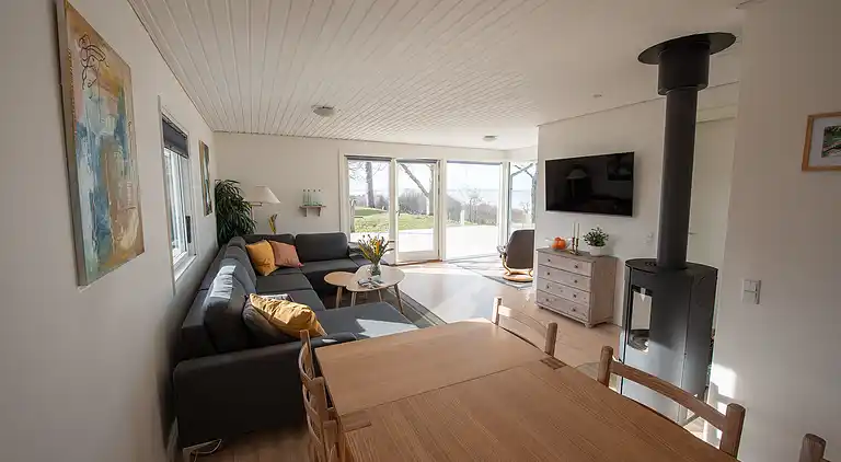 Ferienhaus mit Panoramablick auf Lammefjorden