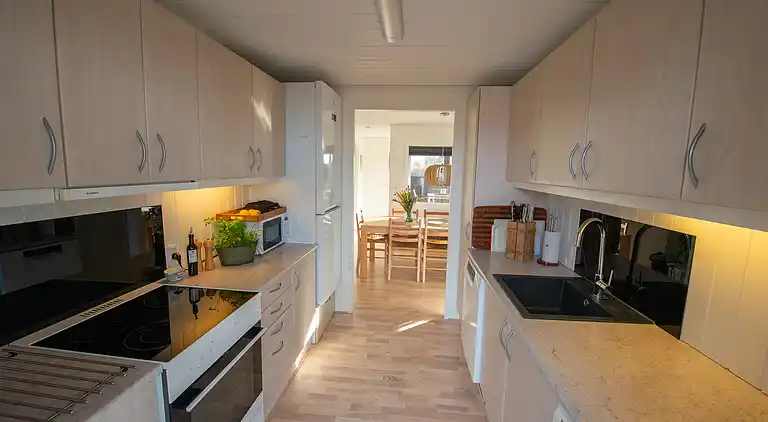 Ferienhaus mit Panoramablick auf Lammefjorden