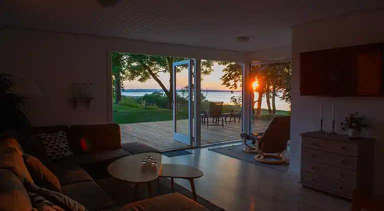 Ferienhaus mit Panoramablick auf Lammefjorden