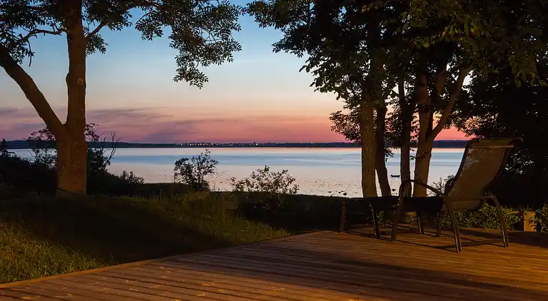 Ferienhaus mit Panoramablick auf Lammefjorden