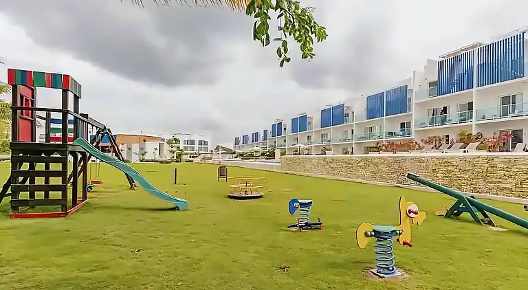 Ph in Cana Rock Star mit Blick auf den Golfplatz und Pool