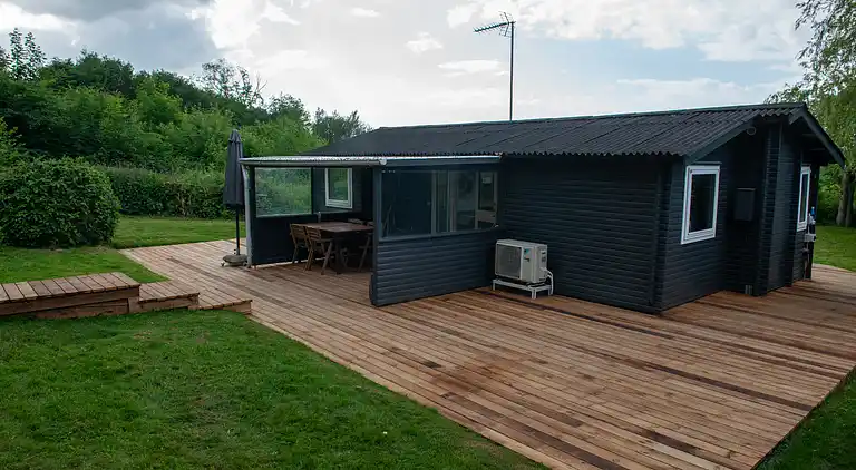 Schönes Ferienhaus mit Wildbad und guter Aussicht