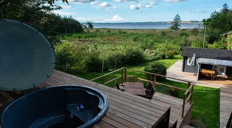 Schönes Ferienhaus mit Wildbad und guter Aussicht