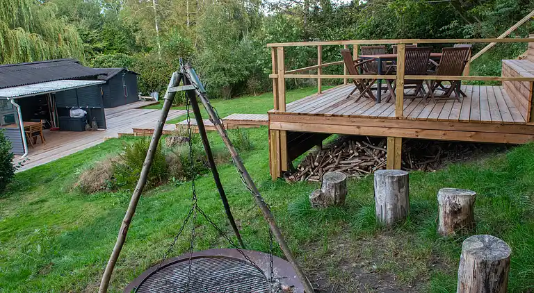 Schönes Ferienhaus mit Wildbad und guter Aussicht
