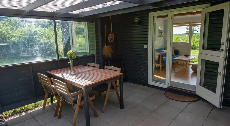 Schönes Ferienhaus mit Wildbad und guter Aussicht