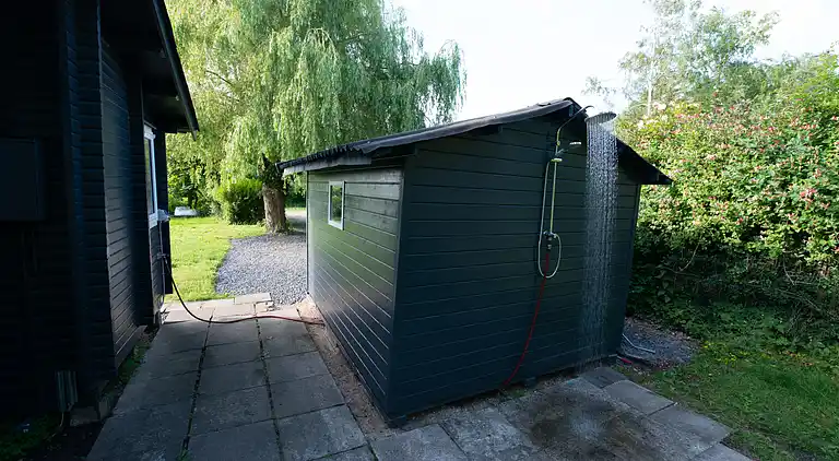 Schönes Ferienhaus mit Wildbad und guter Aussicht