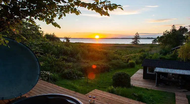 Schönes Ferienhaus mit Wildbad und guter Aussicht