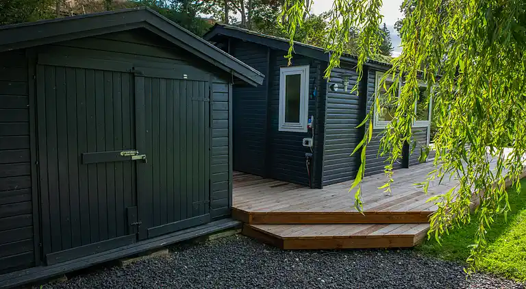 Schönes Ferienhaus mit Wildbad und guter Aussicht