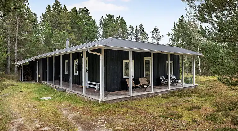Skønt sommerhus med idyllisk skovbeliggenhed