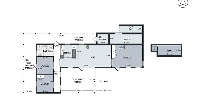 Skønt sommerhus med idyllisk skovbeliggenhed