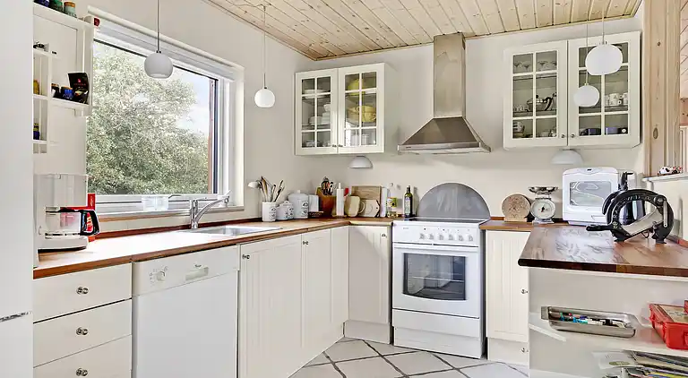 Idyllisches Ferienhaus 600 Meter zum Sandstrand