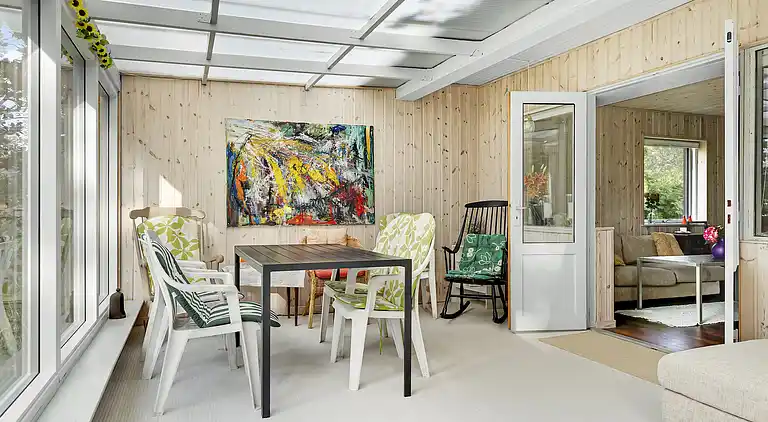 Idyllisches Ferienhaus 600 Meter zum Sandstrand