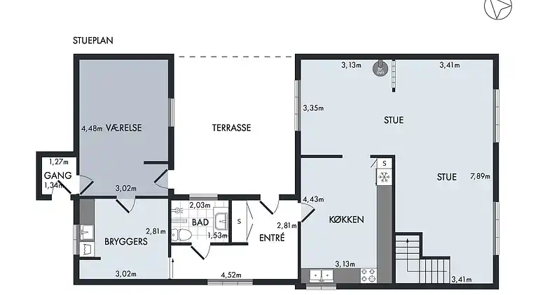 Gemütliches Ferienhaus auf Nordbornholm