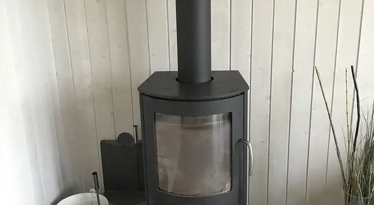 Hütte in Grønninghoved mit Blick