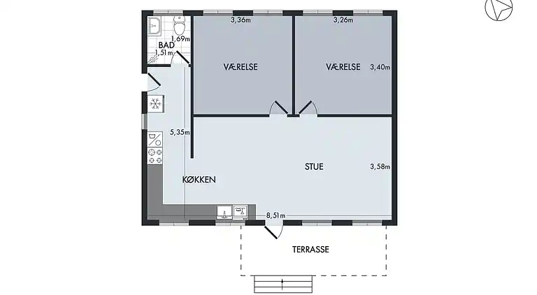 Cozy country house on Ærø