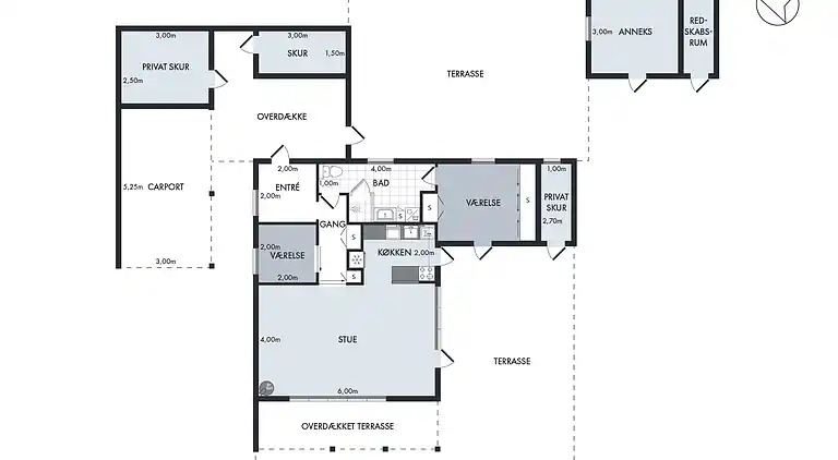 Skønt sommerhus i rolige omgivelser nær stranden