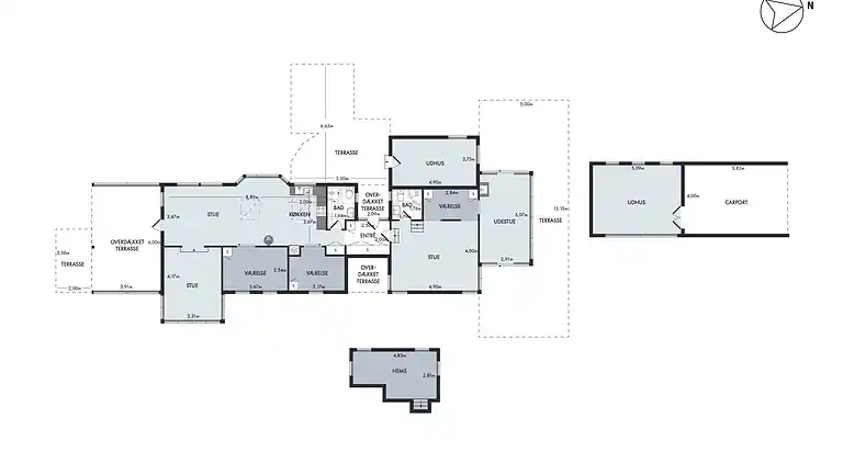 Tæt på strand og skov og Ebeltoft 