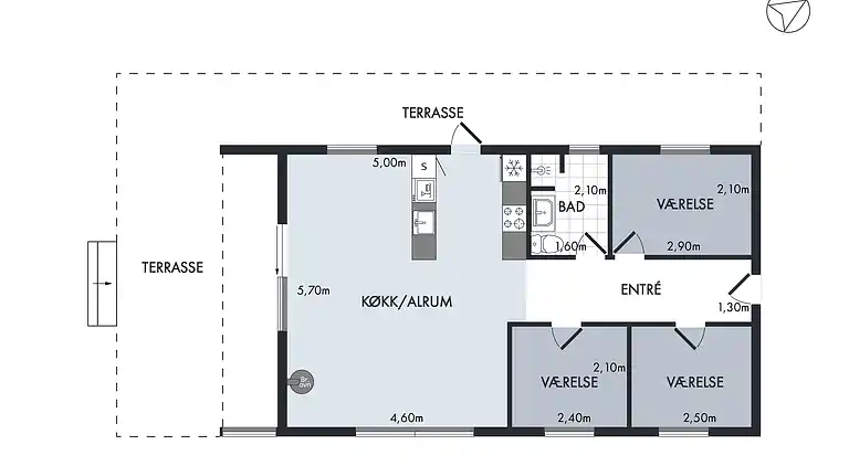 Naturskønt sommerhus på Langeland