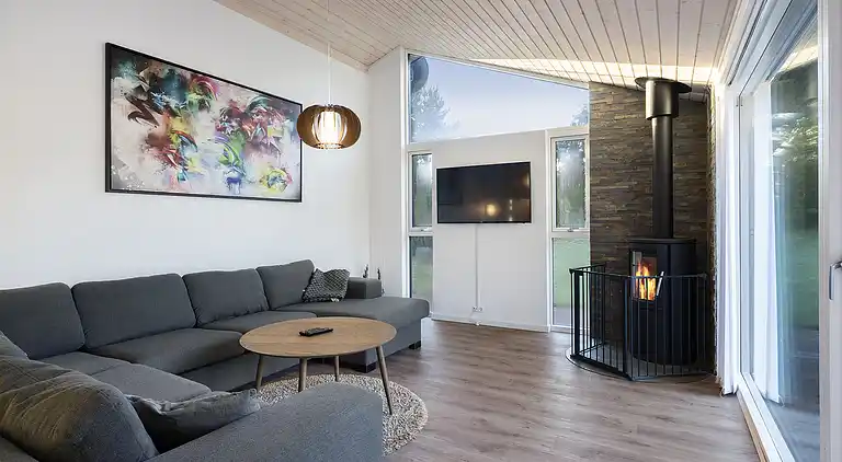 Charmerende sommerhus i Fjellerup m. indedørs spa