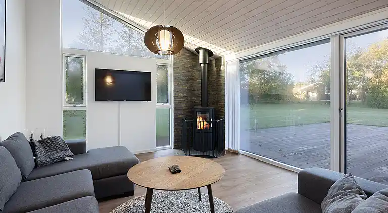 Charmerende sommerhus i Fjellerup m. indedørs spa