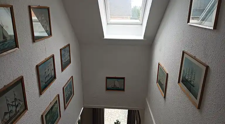 Große Ferienwohnung mit Meerblick in Strandnähe